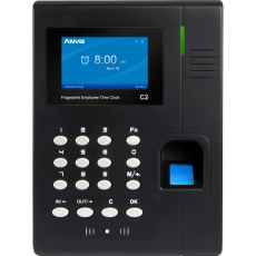 Anviz C2 fali ujjlenyomatos nyilvántartó és beléptető készülék