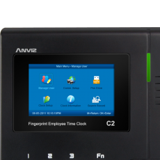 Anviz C2 fali ujjlenyomatos nyilvántartó és beléptető készülék