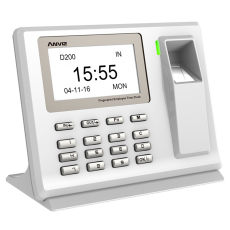 Anviz D200 asztali ujjlenyomatos nyilvántartó készülék