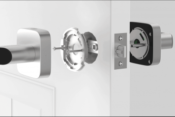 Ultraloq UL1 kompakt ujjlenyomatos és kártyás ajtózár