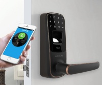 Ultraloq UL3 kompakt ujjlenyomatos és PIN-kódos záregység okostelefonos alkalmazással