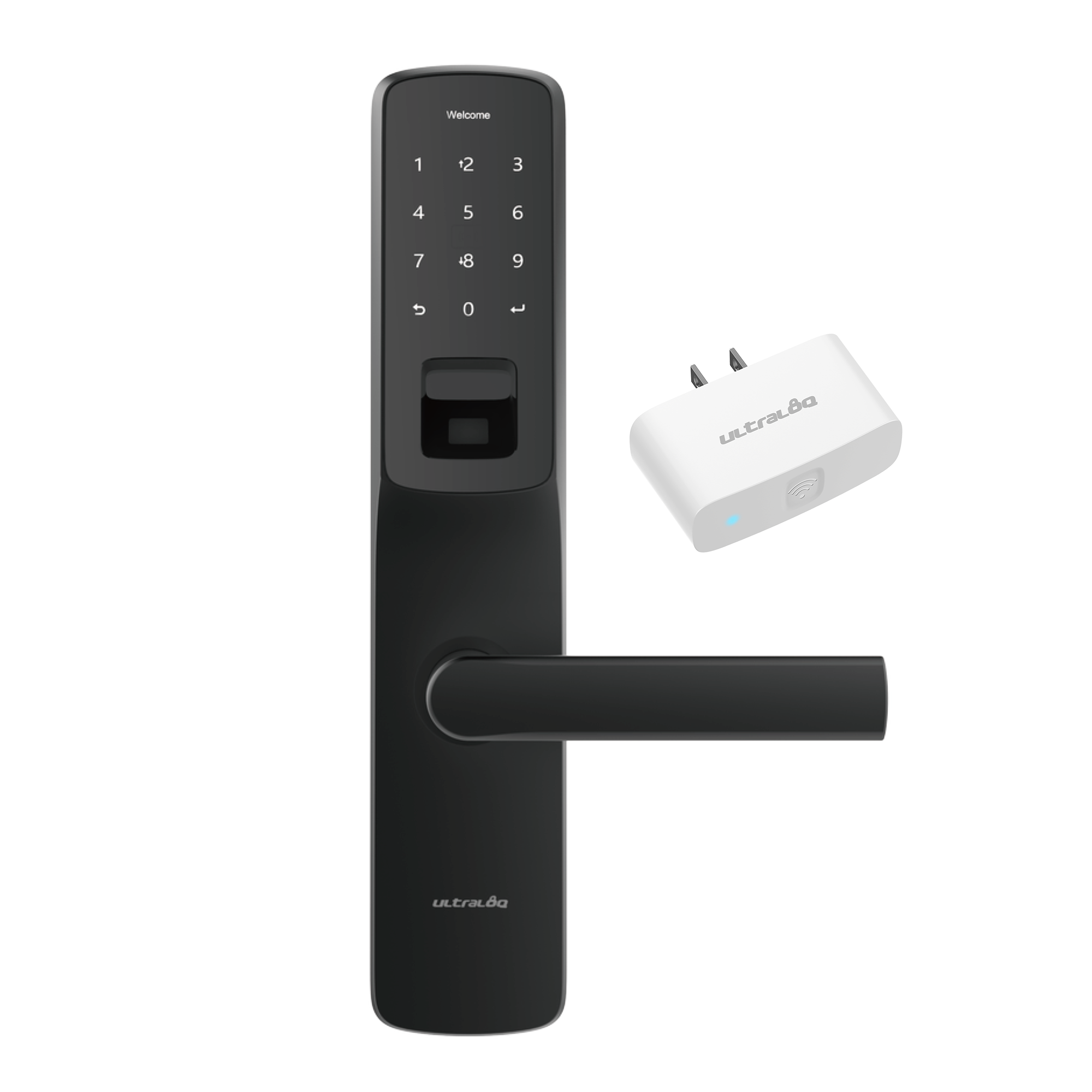 Ultraloq UL300 kompakt ujjlenyomatos, RFID kártyás és PIN-kódos többponton záró okos zár Ultraloq UL300 kompakt ujjlenyomatos, RFID kártyás és PIN-kódos többponton záró okos zár