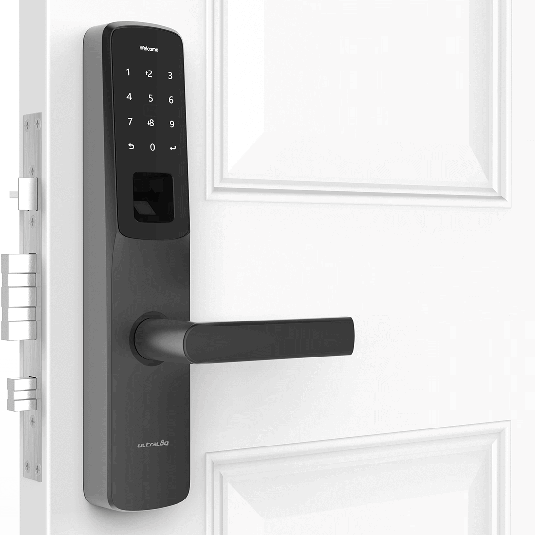 Ultraloq UL300 kompakt ujjlenyomatos, RFID kártyás és PIN-kódos többponton záró okos zár Ultraloq UL300 kompakt ujjlenyomatos, RFID kártyás és PIN-kódos többponton záró okos zár