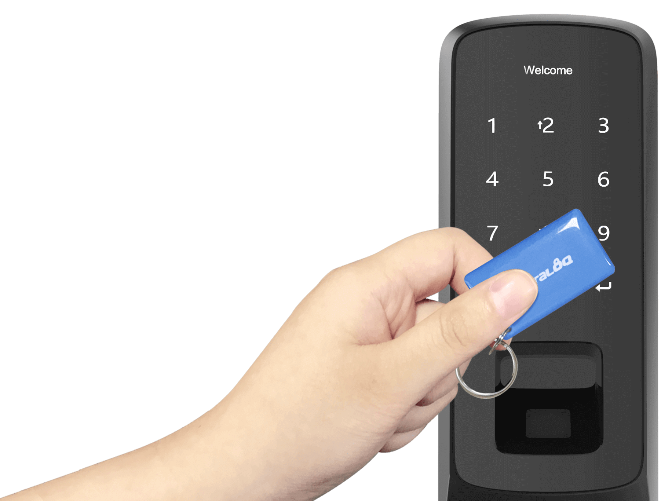 Ultraloq UL300 kompakt ujjlenyomatos, RFID kártyás és PIN-kódos többponton záró okos zár Ultraloq UL300 kompakt ujjlenyomatos, RFID kártyás és PIN-kódos többponton záró okos zár