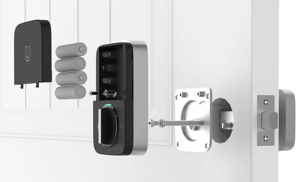 Ultraloq U-Bolt okos zár felszerelése Ultraloq U-Bolt okos zár felszerelése